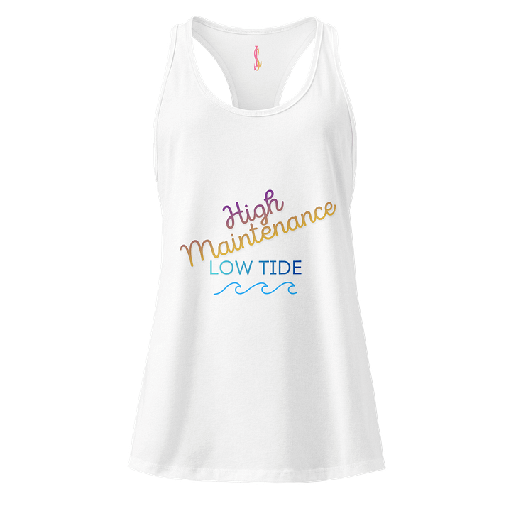High Maintenance/Low Tide Racerback Tank product image (2)