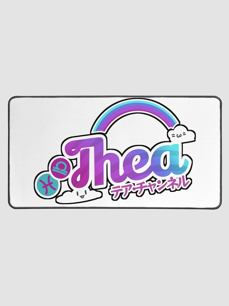 logo desk mat