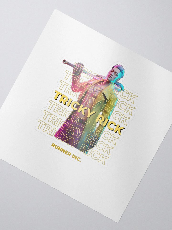 Tricky Rick Sticker product image (2)