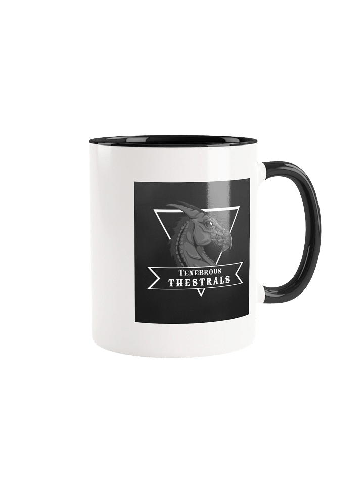 Tenebrous Thestrals Team Ceramic Mug with Color Inside product image (1)