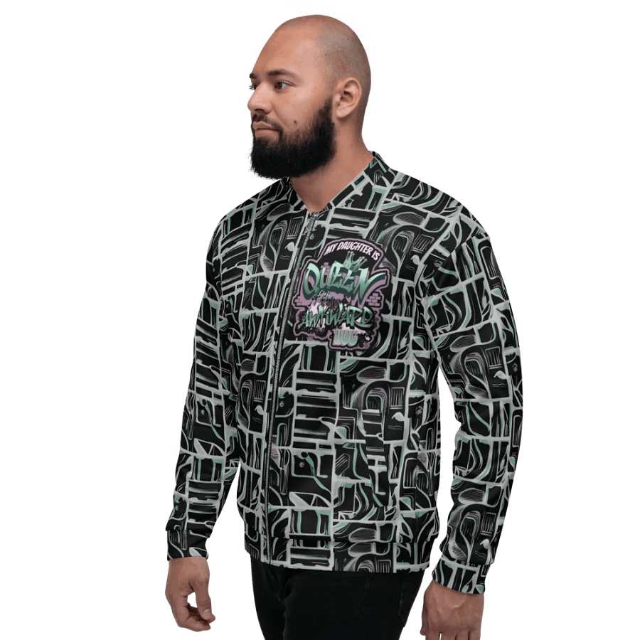 Queen of the Awkward Hug #Autism All Over Print Jacket product image (6)