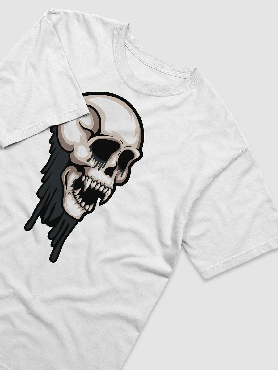 Def-Zombie Skull Shirt- White product image (3)