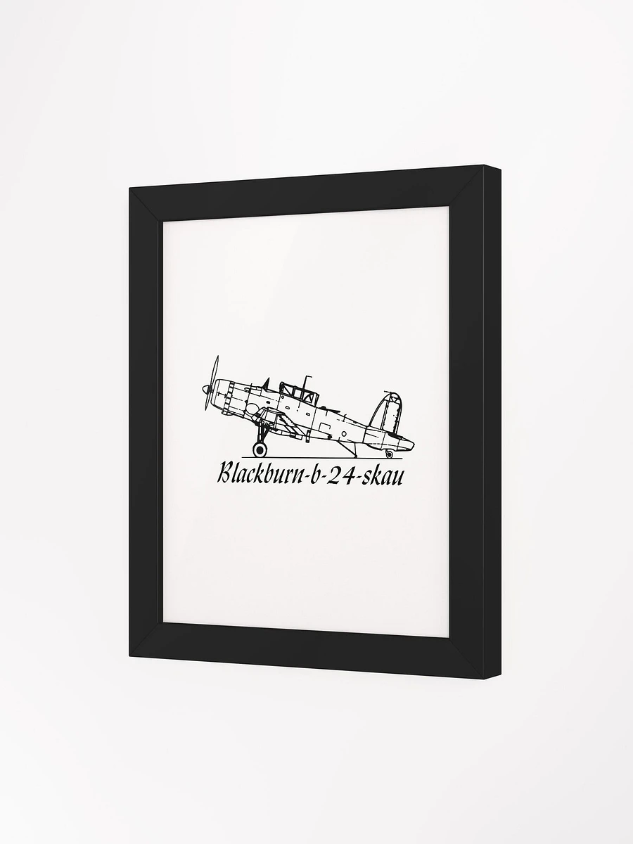 Blackburn b 24 skau Aircraft. Vibrant Matte Wood-Framed Poster product image (17)