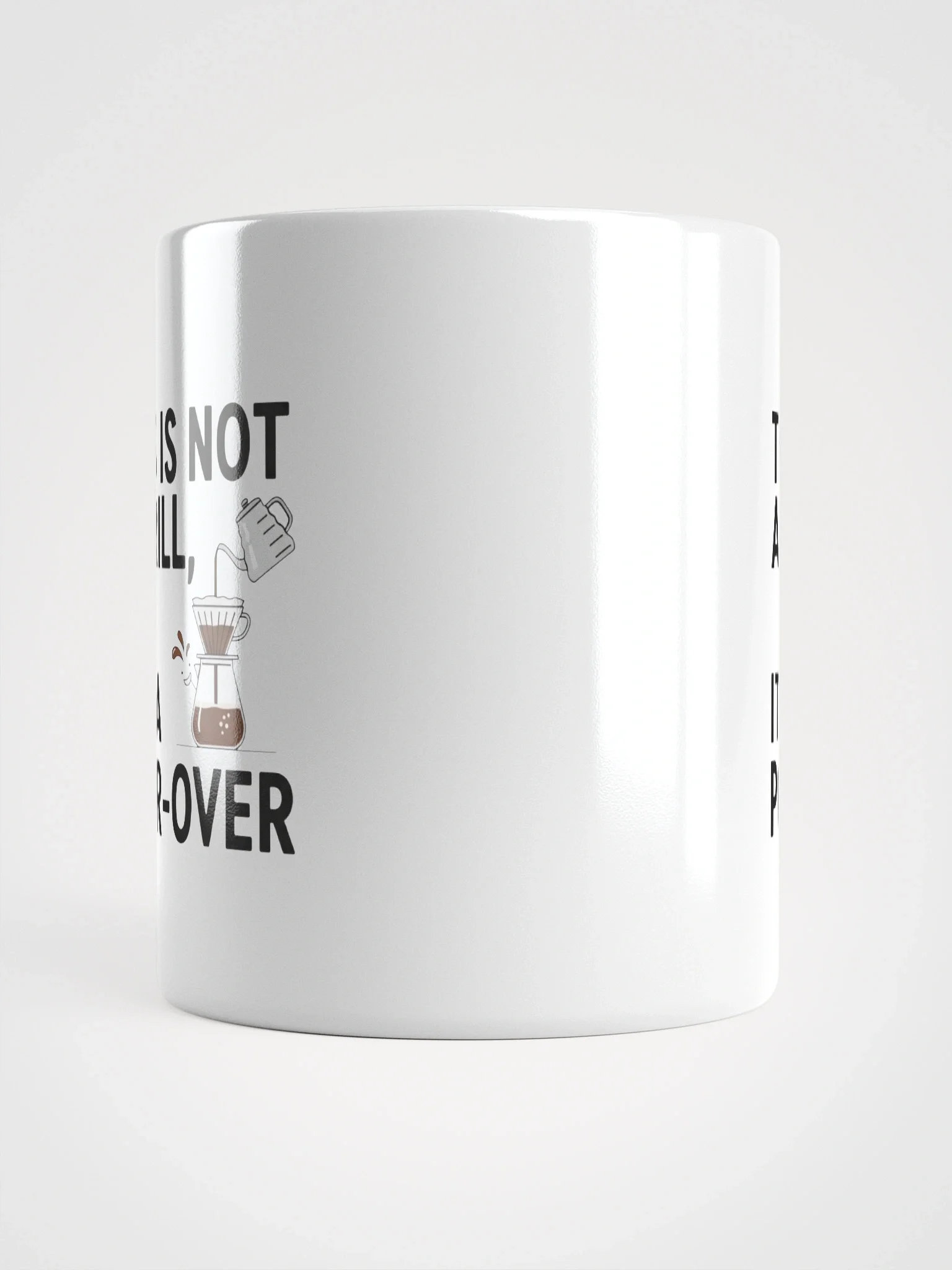 This Is Not a Drill, It’s a Pour-Over Mug – Funny Coffee Lover Gift, Perfect Ceramic Coffee Cup for Pour-Over Brewing product image (6)