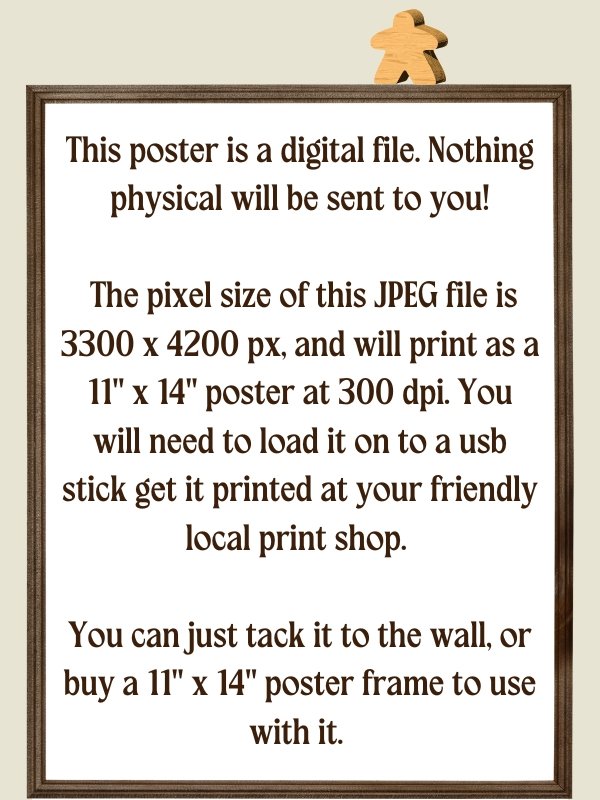 Parental Advisory Sign Board Game Room Poster - DIGITAL DOWNLOAD - 11" x 14" product image (2)