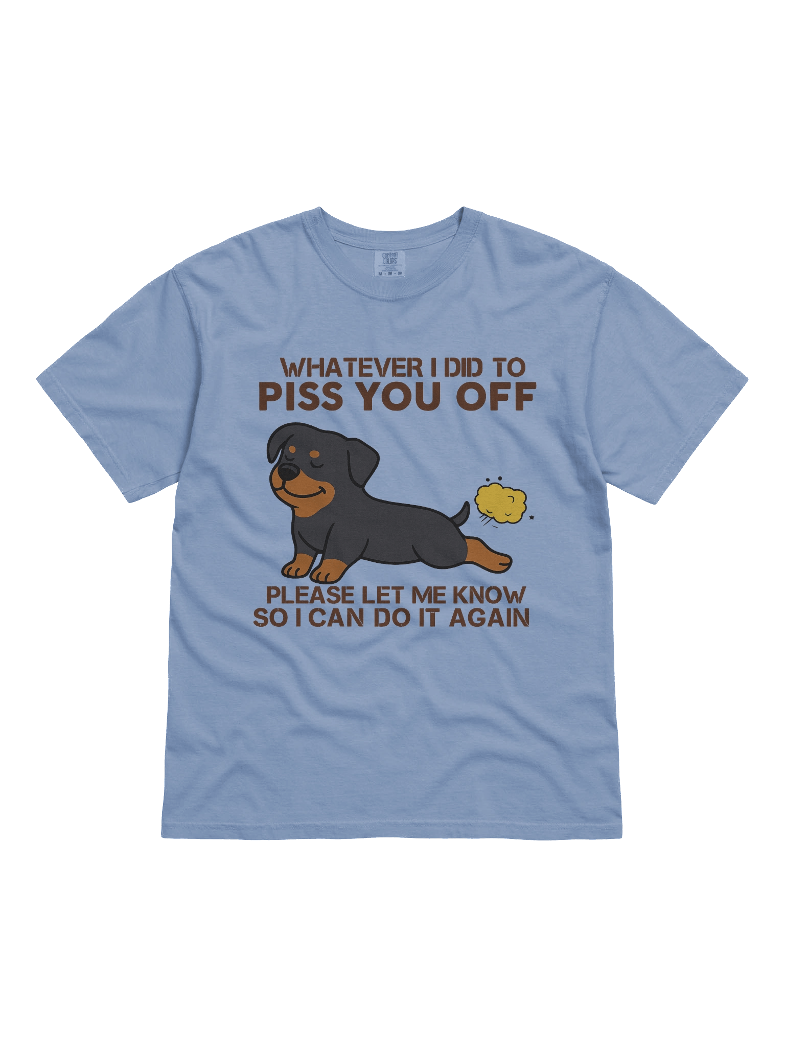 Stubborn Rottweiler Tee product image (1)