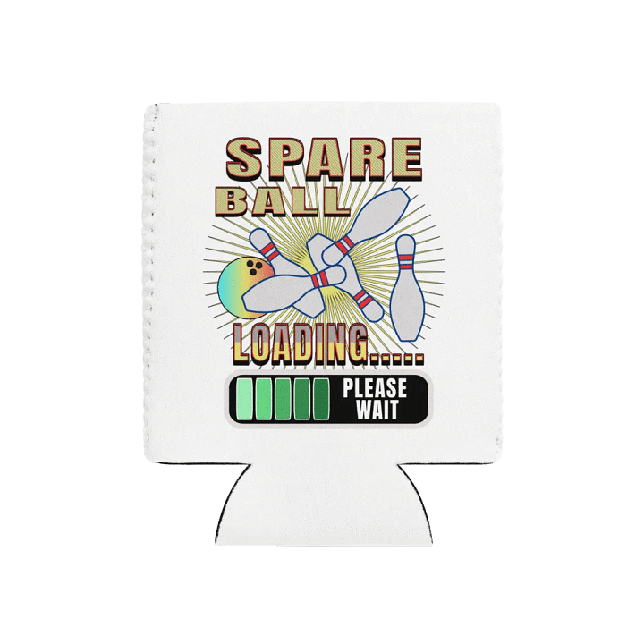 Spare Ball Bowling Zone Can Cooler product image (1)