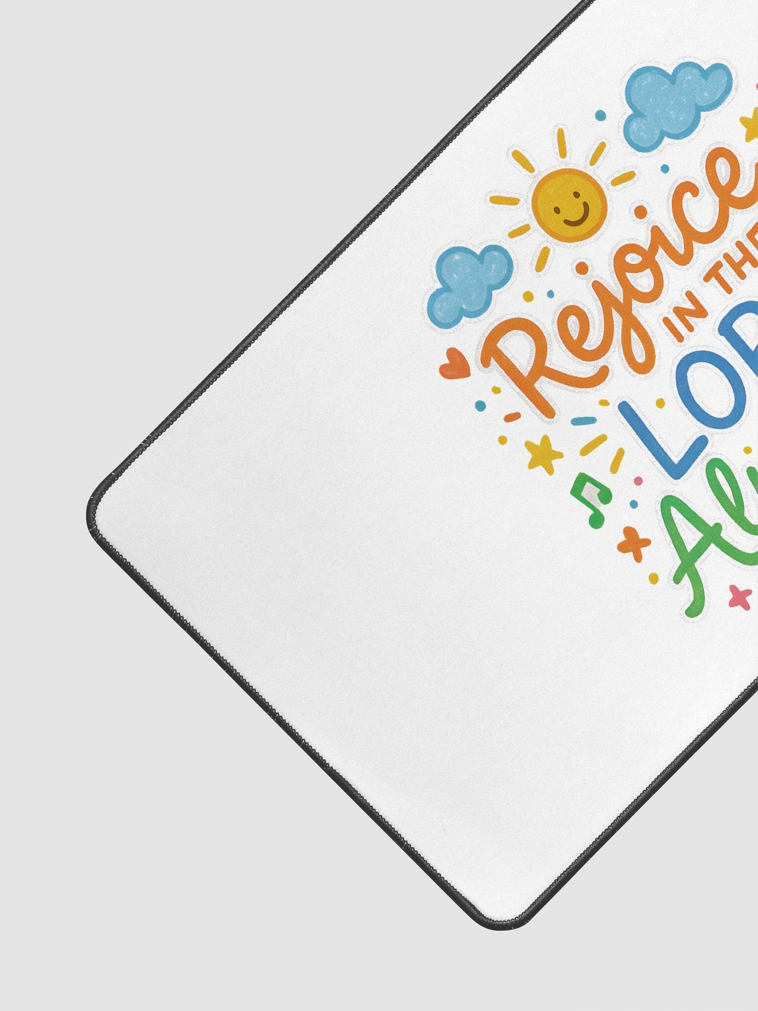 Rejoice in the LORD Always - Desk Mat product image (3)