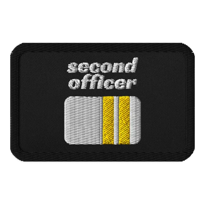 Second Officer (Flight Crew) - Embroidered Patch product image (1)