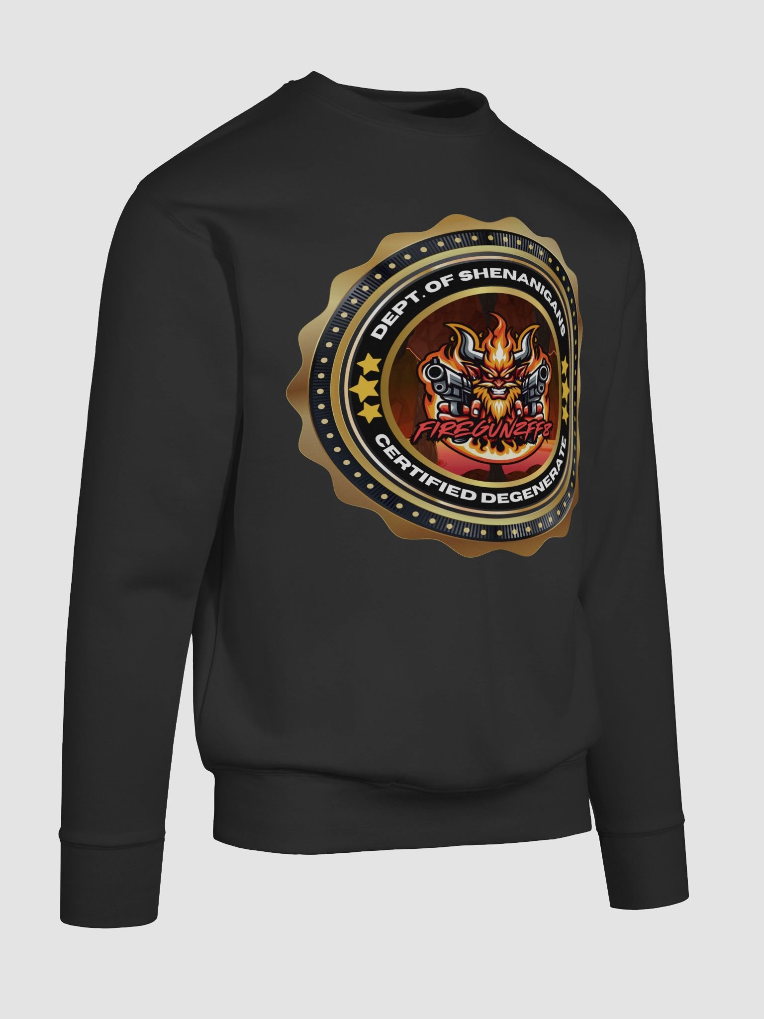 Firegunz Badge Sweatshirt product image (10)