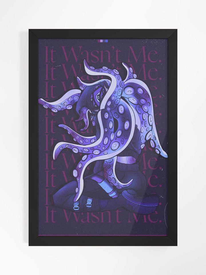 Hoodie Demon Framed Poster product image (1)