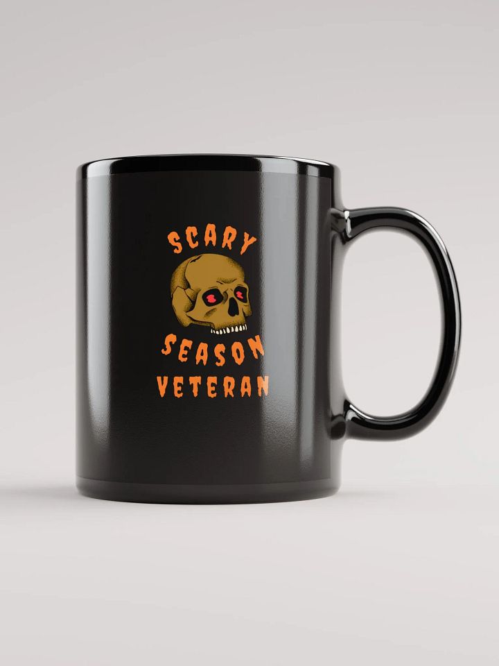 Scary Season Veteran Black Mug product image (1)