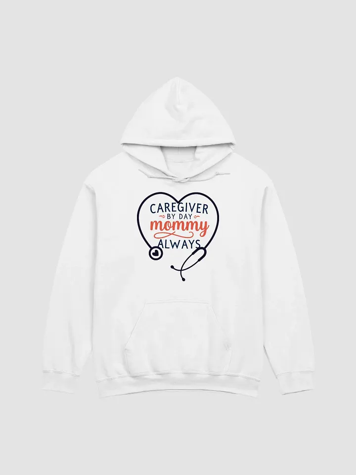 Mommy Always Stethoscope Heart Hoodie product image (1)