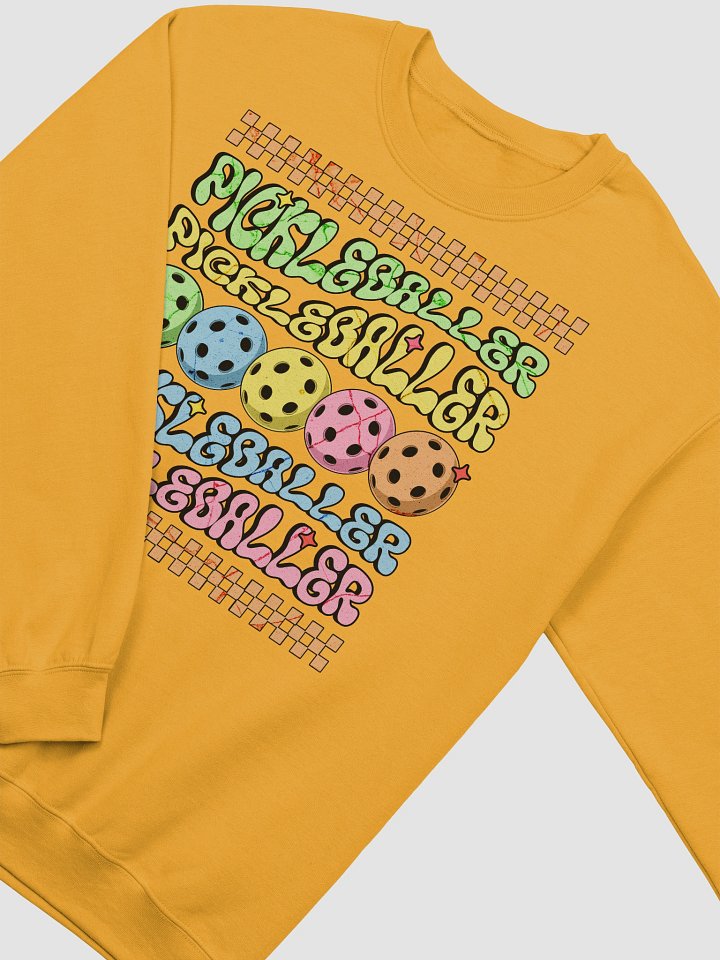 Pickleballer Retro Crewneck Sweatshirt product image (14)