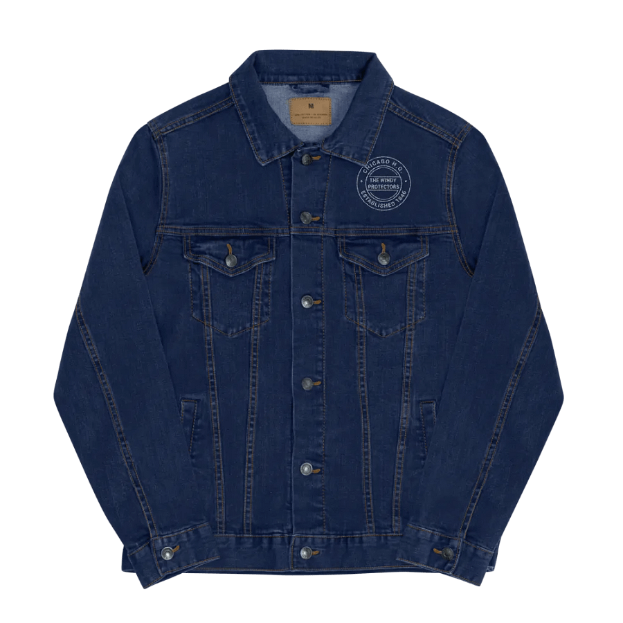 Grim E- Chicago H.Q. Emblem Jacket(Denim product image (2)