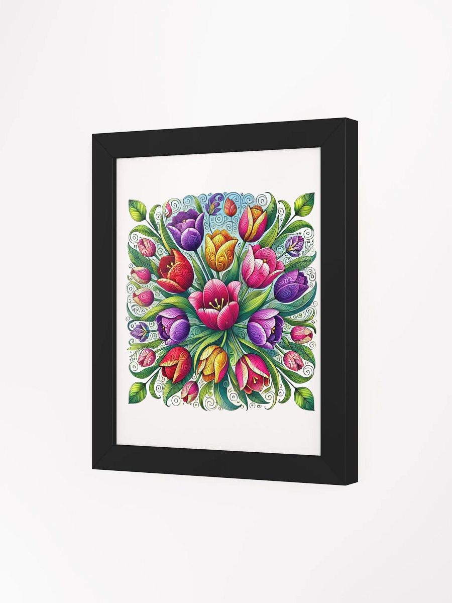 Framed High-Quality Matte Poster (in) | AI Design: Berlin Cityscape Creations product image (15)