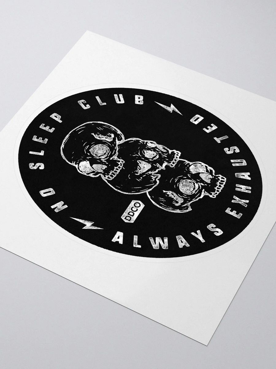 No Sleep Club - Sticker product image (3)