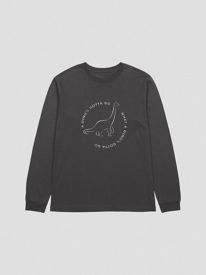 Dinos Gotta Do Long Sleeve T-Shirt [Light] product image (2)