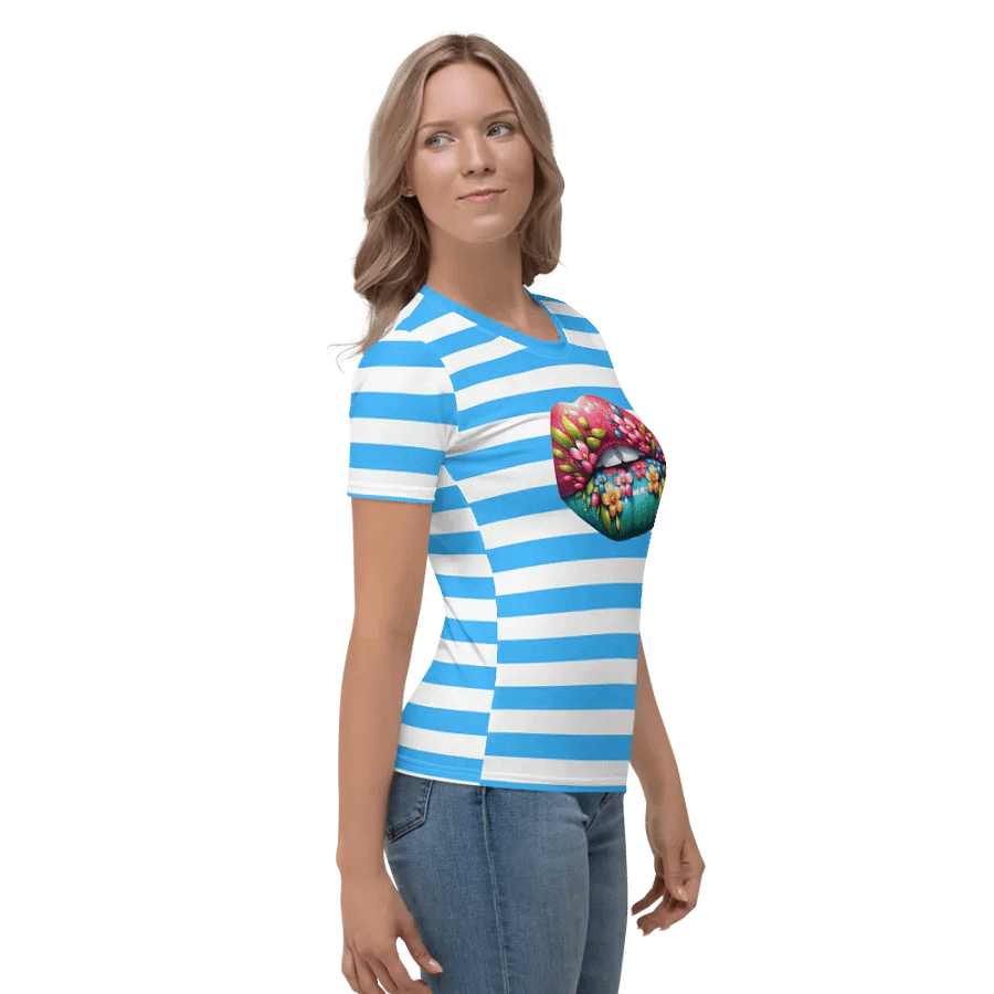 Blooming Lips Summer AOP Tee product image (4)