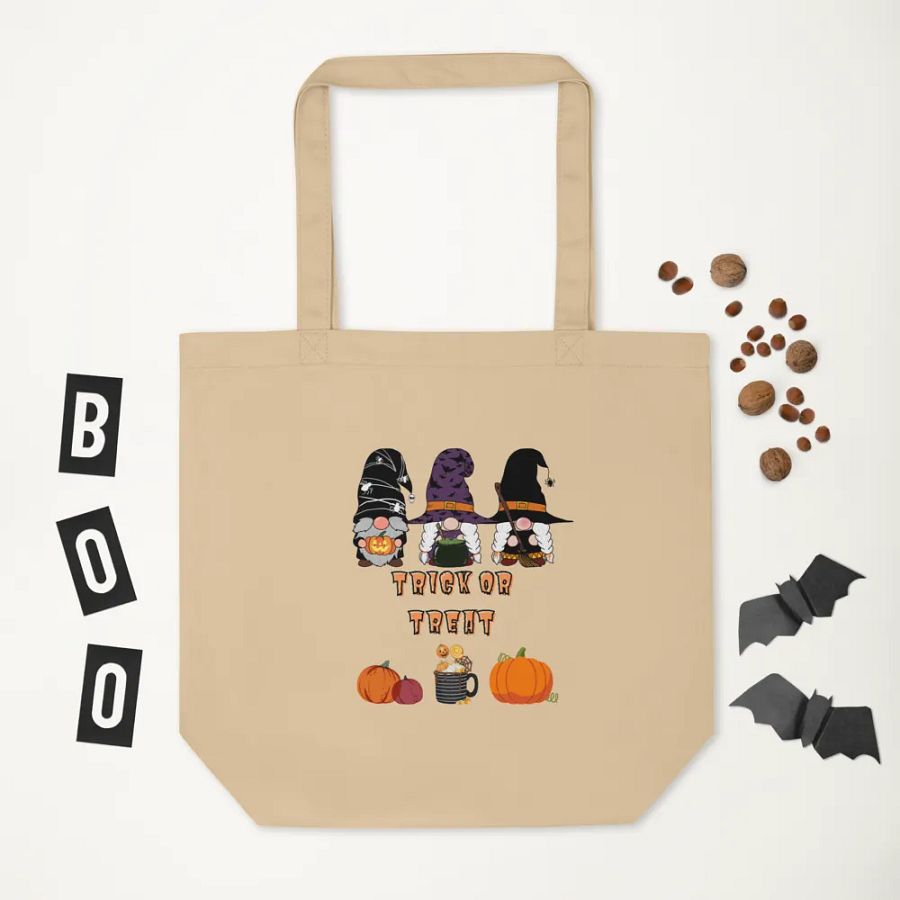 Trick Or Treat Organic Cotton Twill Tote product image (11)