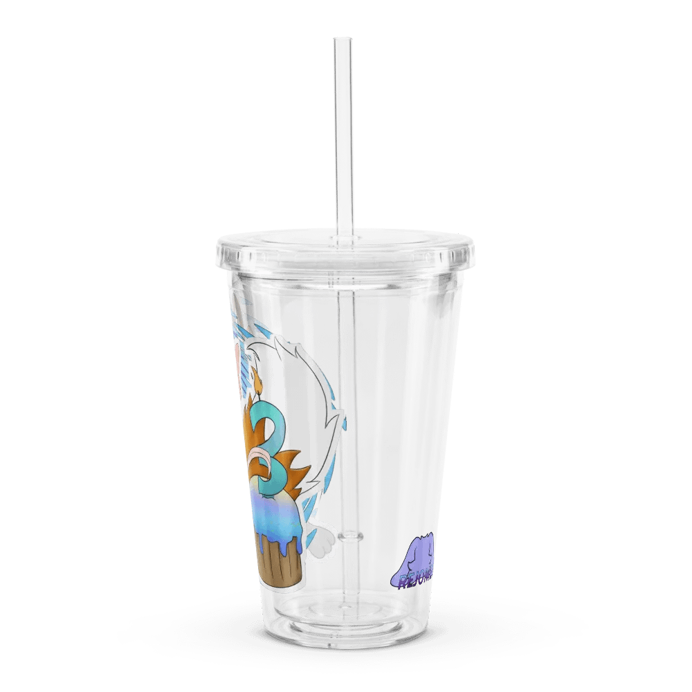 Pookie's 3rd Birthday Cup with Straw product image (4)