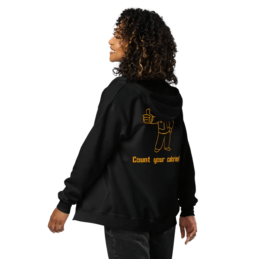 Count Your Calories Zip Up - Embroidered Front product image (16)