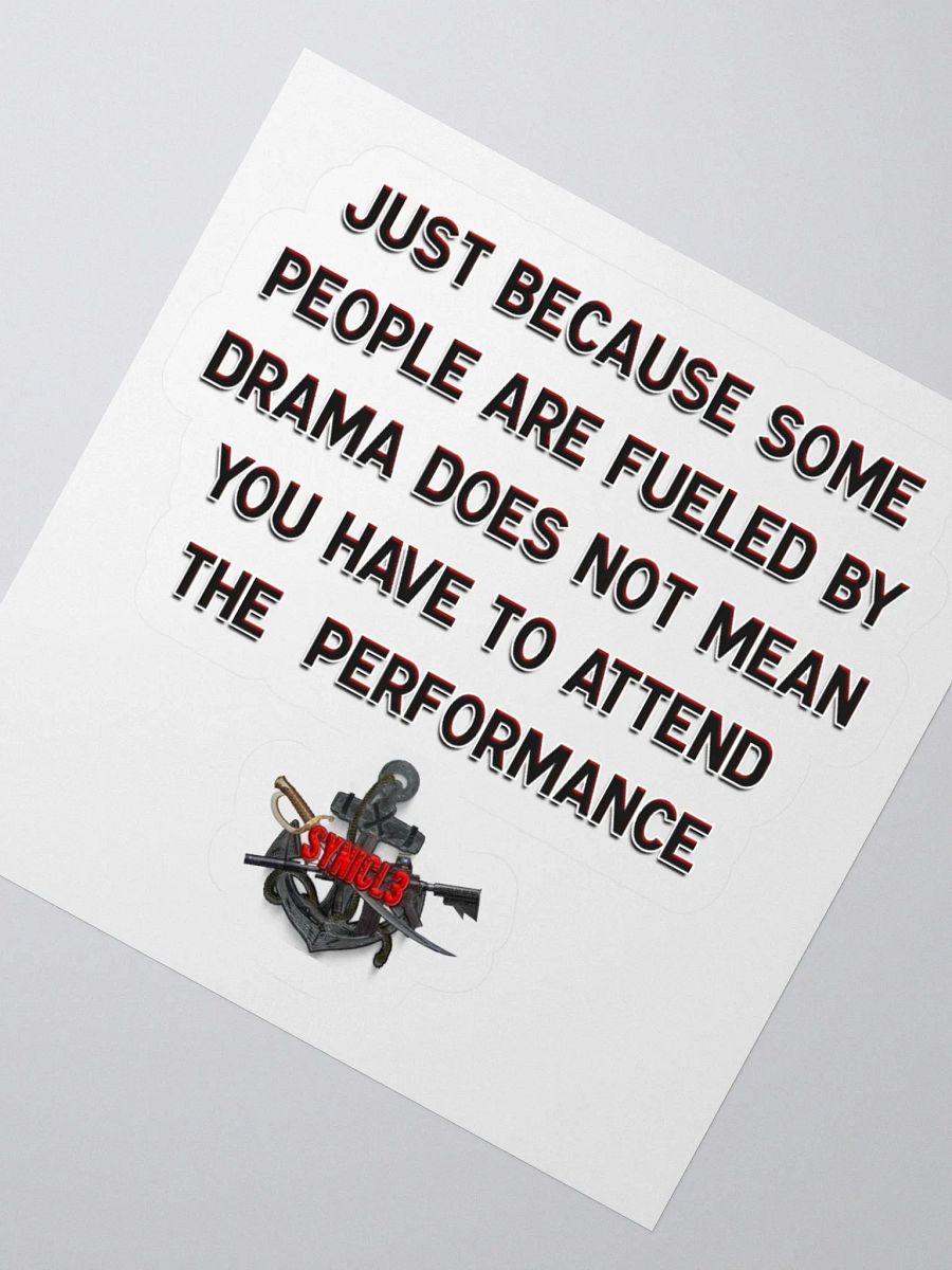 Positivity Drama - Sticker product image (5)
