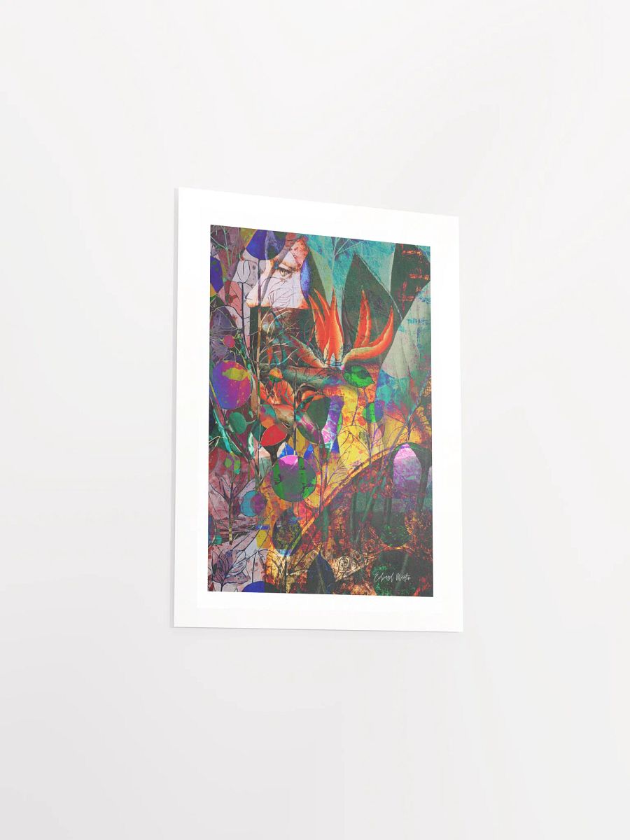 'In the Garden of Wonders' by Edward Martin: Mixed Media Collage Print product image (4)