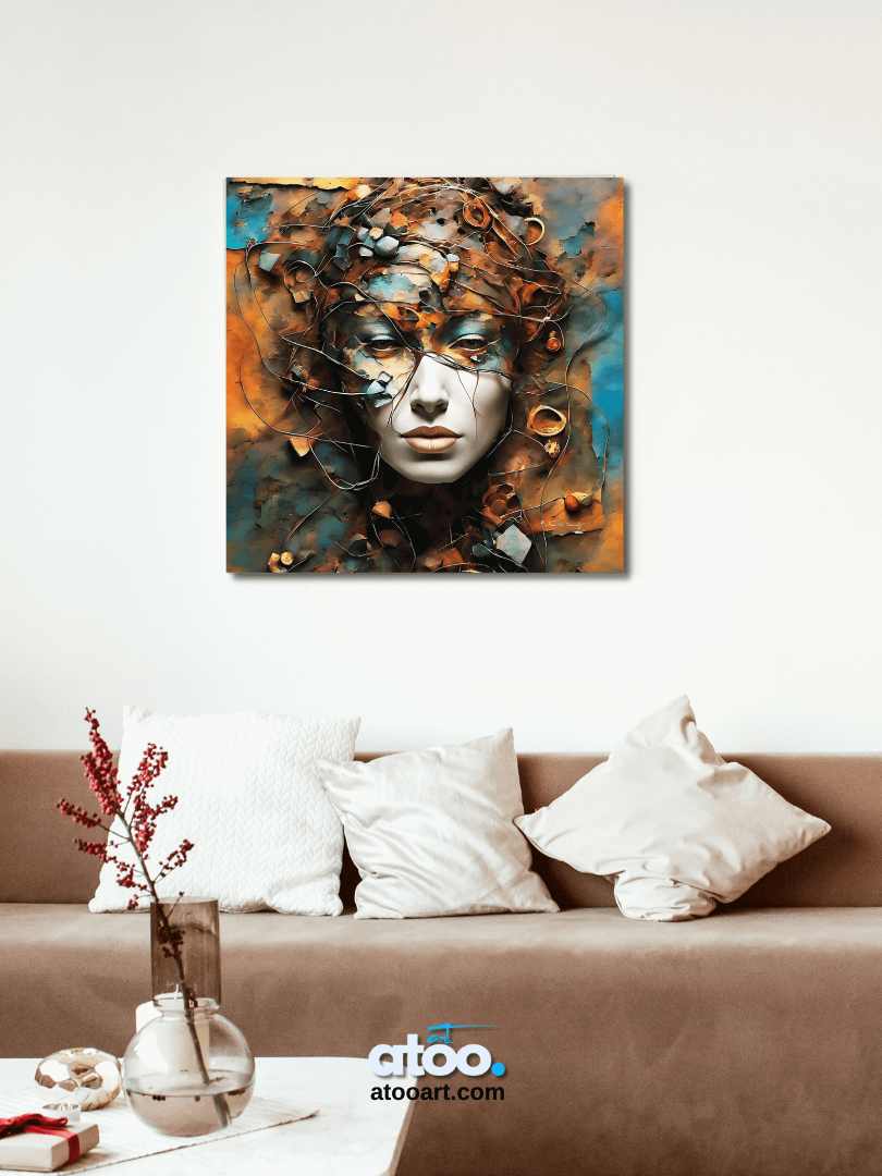 Be Free to Yourself | Decision Stage | Canvas Painting product image (7)