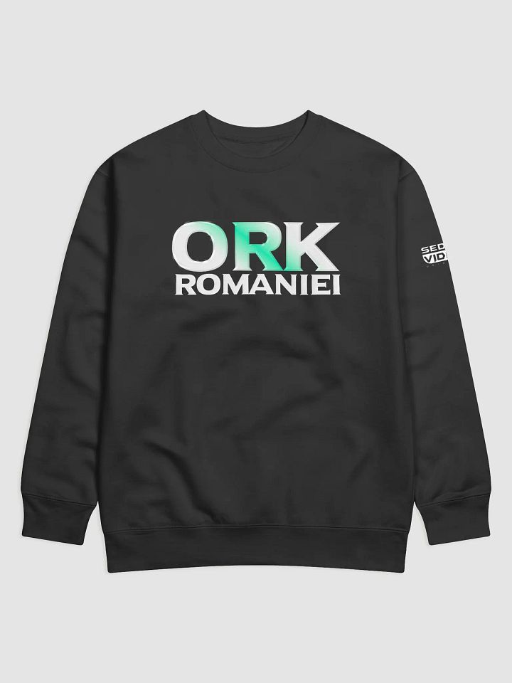 Premium Sweatshirt Black Ork. Romaniei x Alpen product image (1)