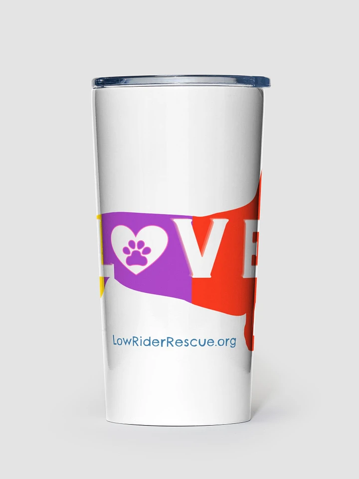 20 oz LOVE Dachshunds Stainless Steel Tumbler product image (1)