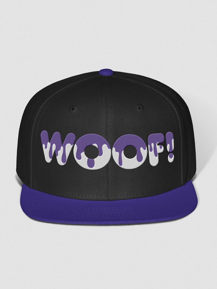 Speak Hat - WOOF! - Purple Drip product image (1)