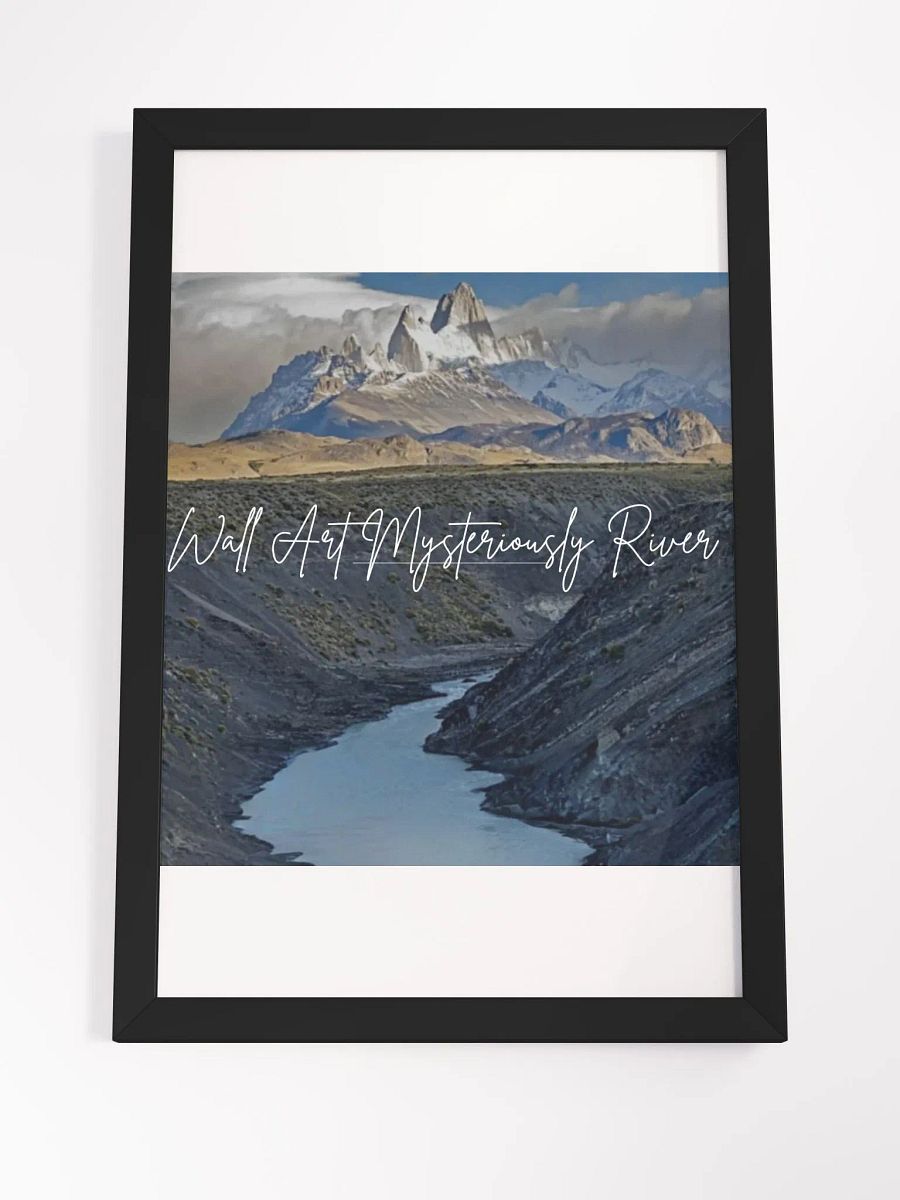 Wall Art Mysteriously River Framed High-Quality Matte Poster (in) product image (4)
