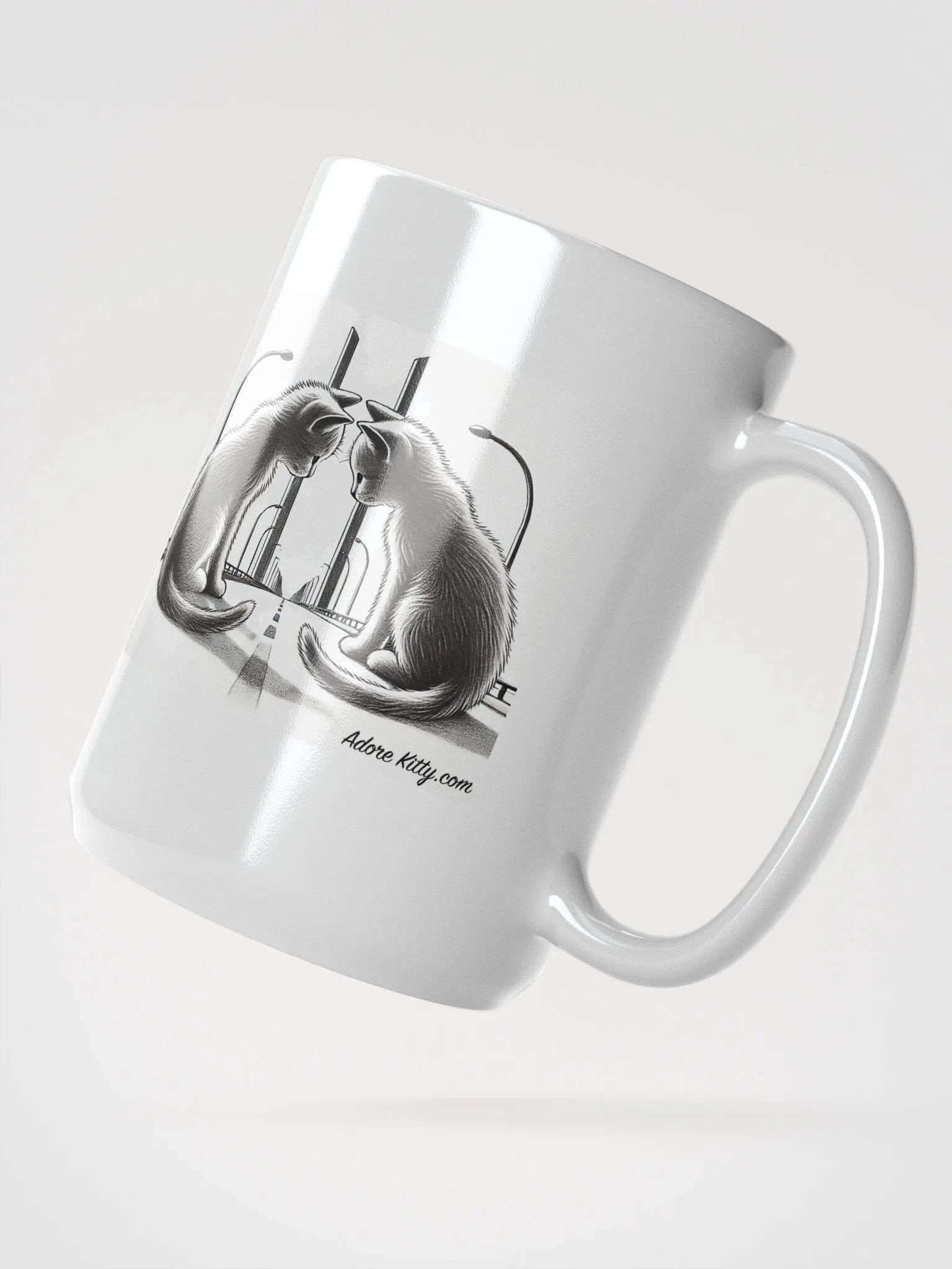 Bridge of Paws – Bolte Bridge, Melbourne (Mug) product image (2)