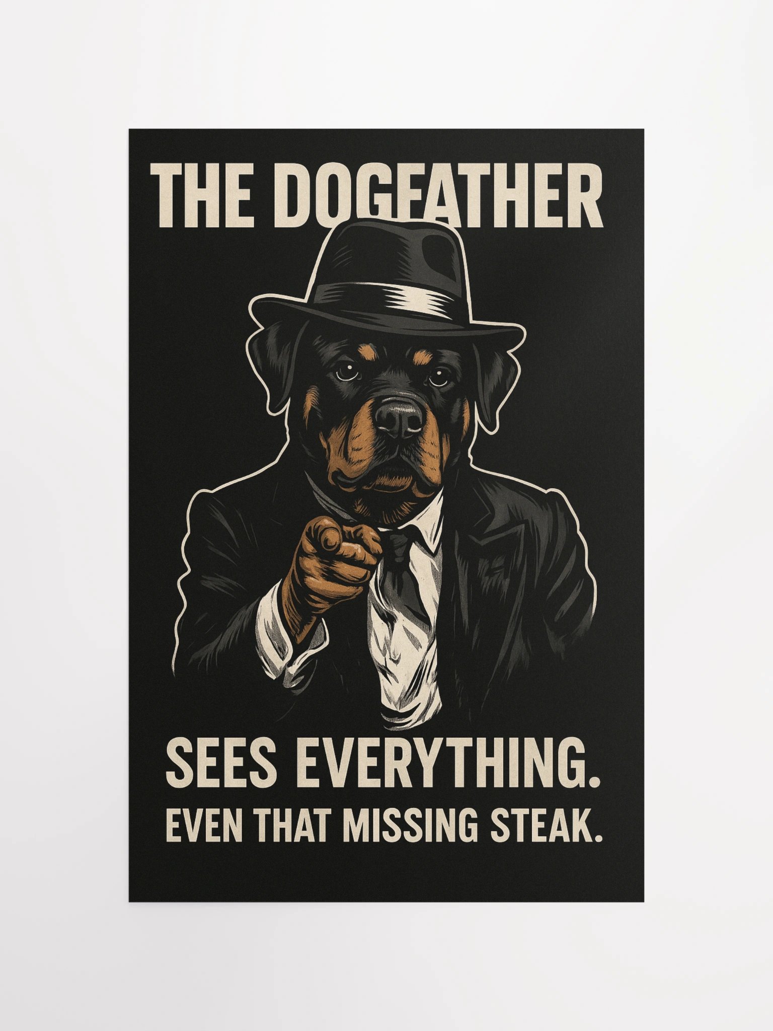 The Dogfather: Rottweiler Poster product image (11)