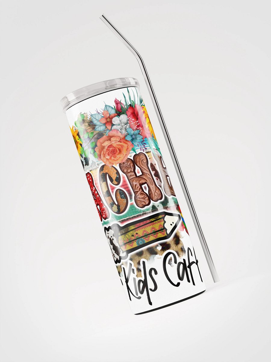 Stainless Steel Tumbler Teacher Graphic product image (3)