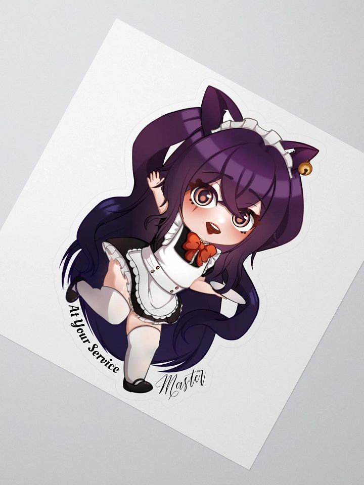 Maid Monty Kiss Cut Sticker product image (2)