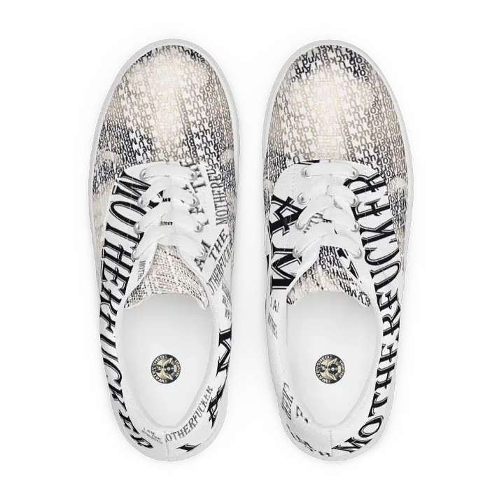 I Am The Motherfucker/Rob Vinyl Typography Trainers product image (2)