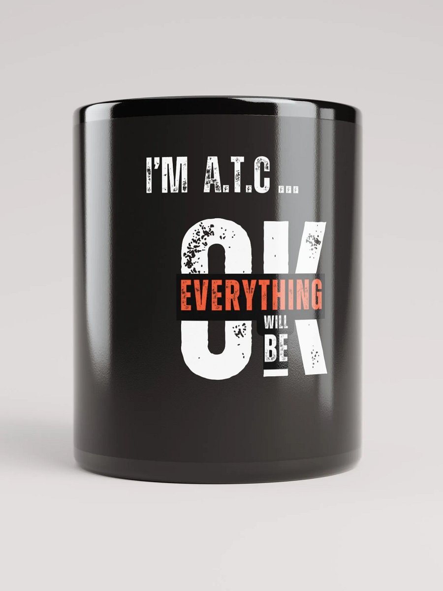 Bold Affirmation Black Glossy Mug product image (1)