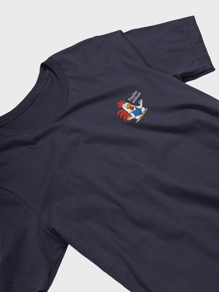 T-Shirt Coq Zen - Positive attitude - Humour Doux Français product image (2)