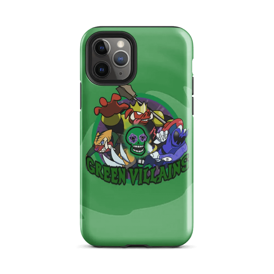 Green Villains Tough iPhone Case product image (25)