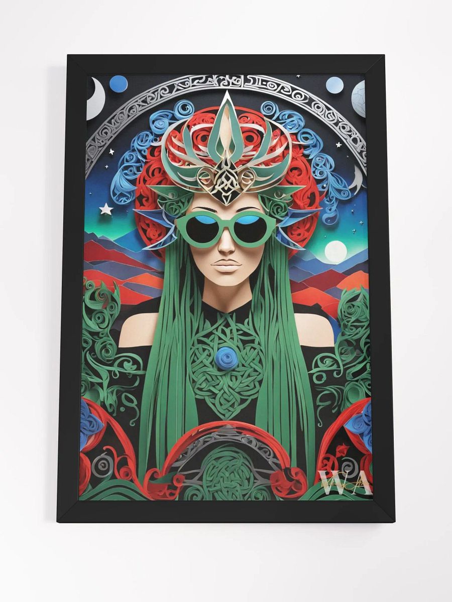 Winter Wiccan 12 - Framed Matte Poster product image (15)