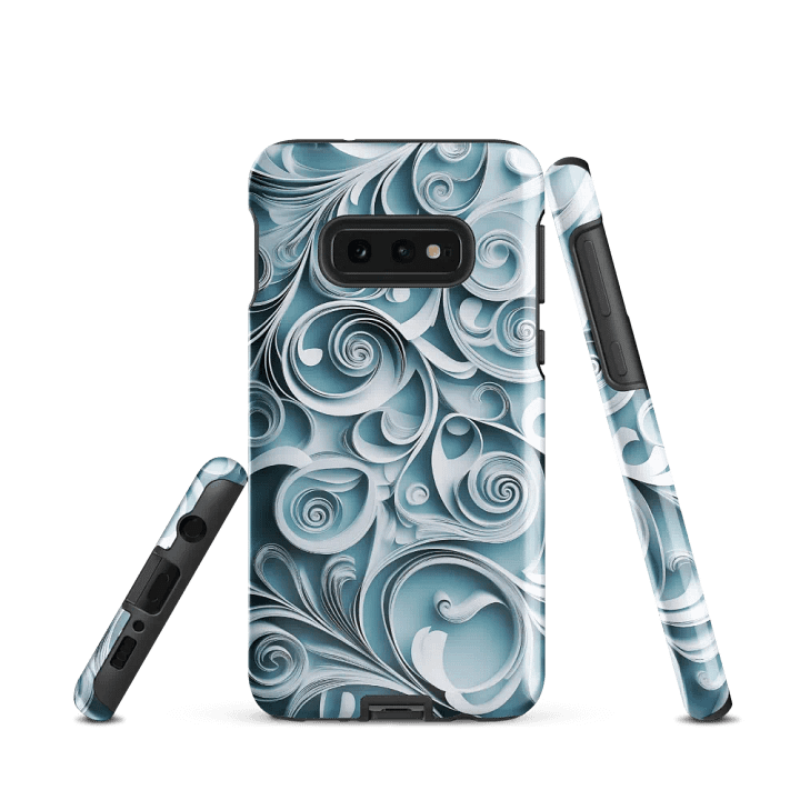 Swirling Blue Abstract Samsung® Tough Case product image (2)