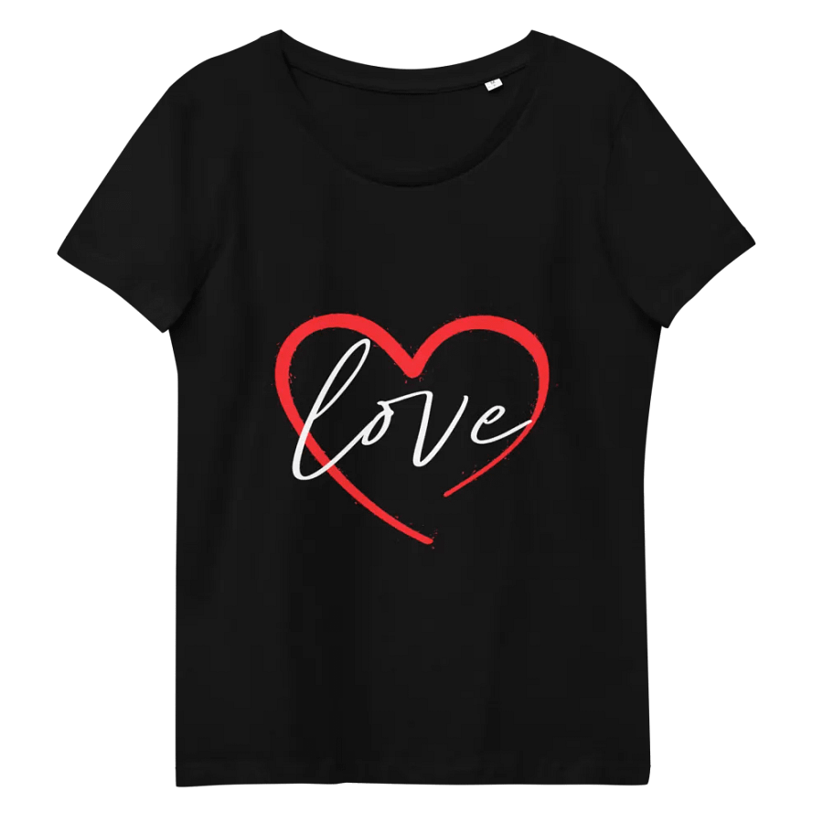 Love Graffiti Heart Women's Tee product image (11)