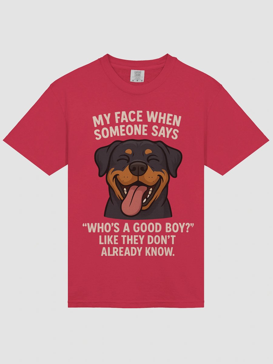 Good Boy Rottweiler T-Shirt product image (30)