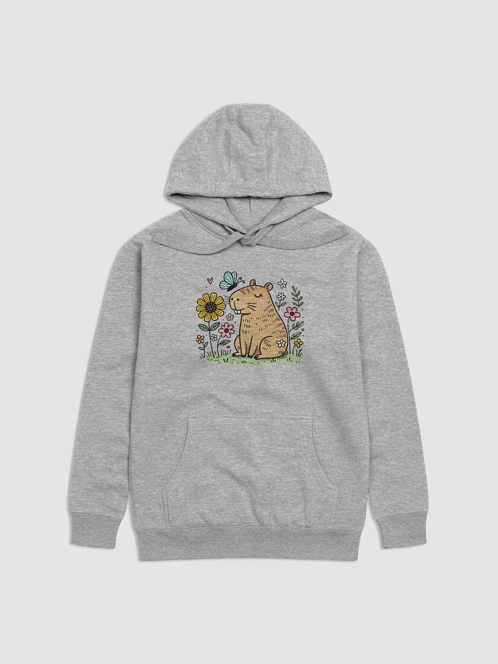 Serene Capybara Hoodie product image (3)