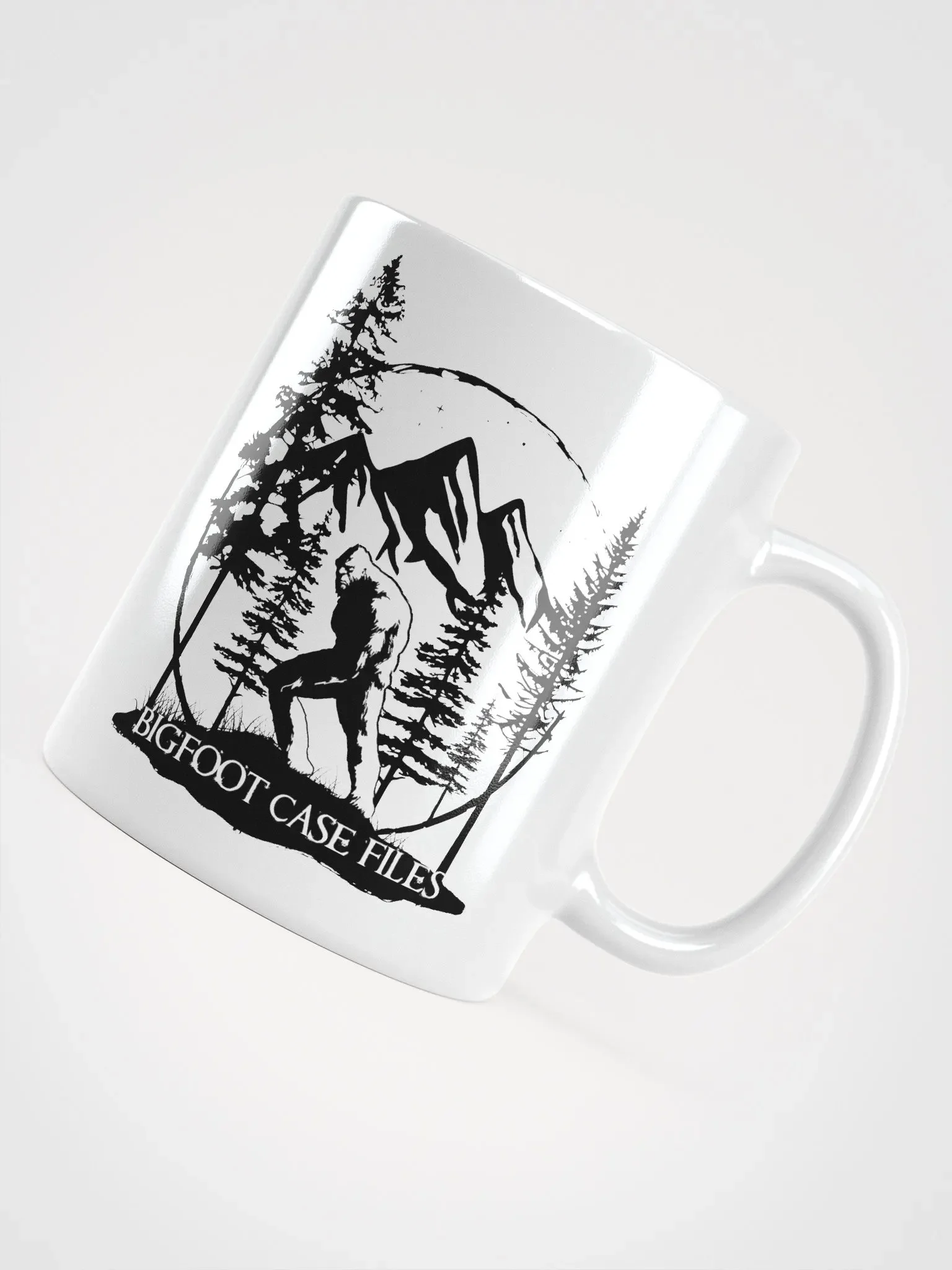 BIGFOOT CASE FILES MUG LOGO BLACK product image (4)