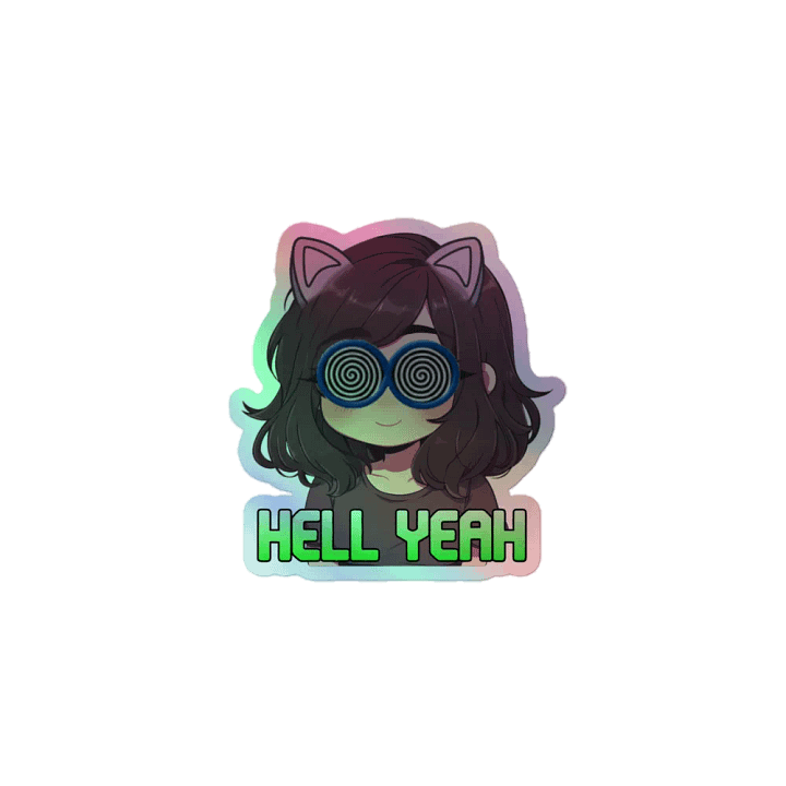 Hell yeah Sticker product image (1)