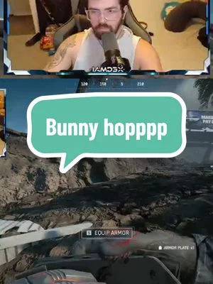 Sometimes you just gotta bunny hop thru life #battlefield6 #gamers #redsec #alttiktok #altwomen 