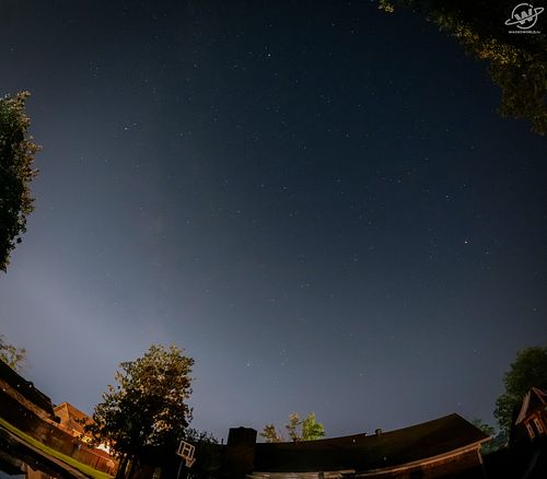 I see you, Milky Way, trying to peek through all that lovely light pollution 🙄

Had to take a test shot getting the camera se...